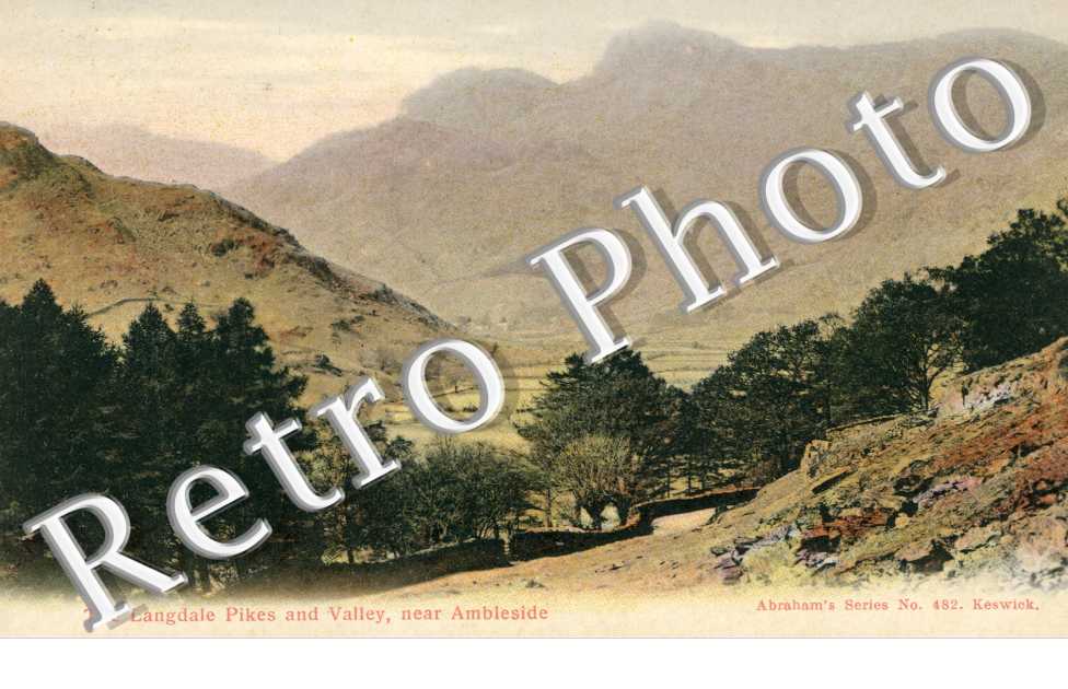 The Langdale Pikes and Valley