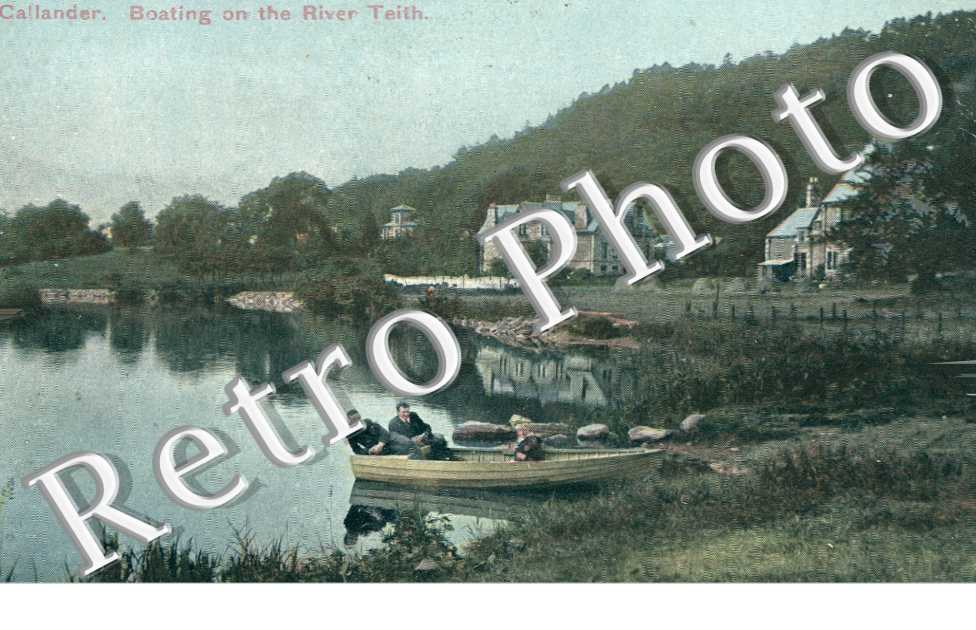Boating on the River Teith