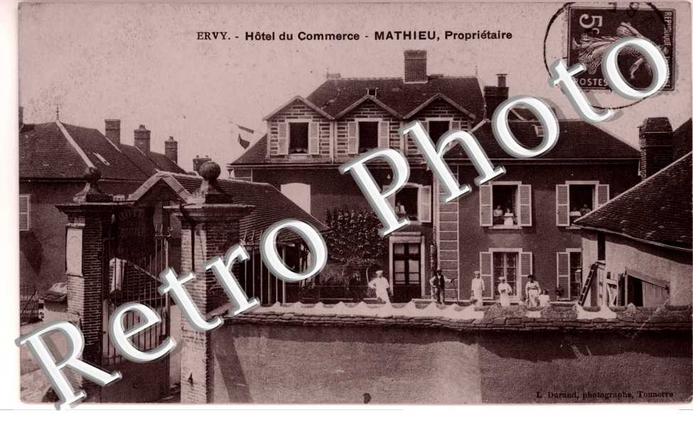 Hotel du comemrce Mathieu proprietaire