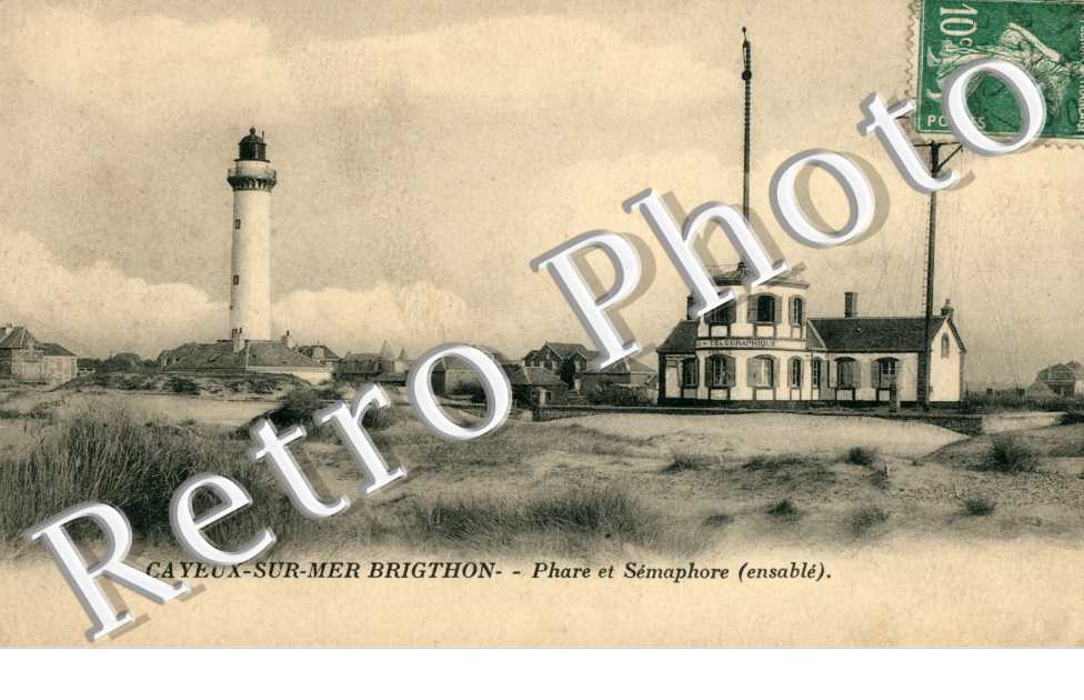 Cayeux sur mer Brighton  Phare et semaphore