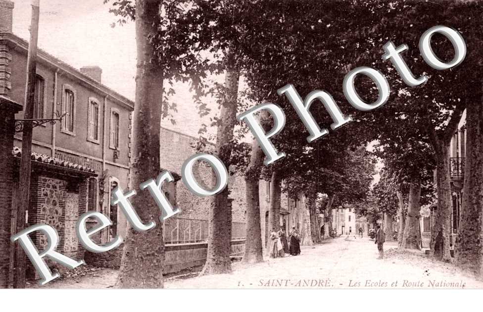 Les Ecoles et Route Nationale
