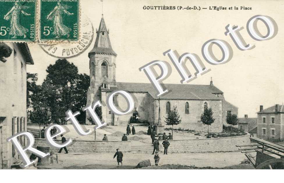 l'église et la place