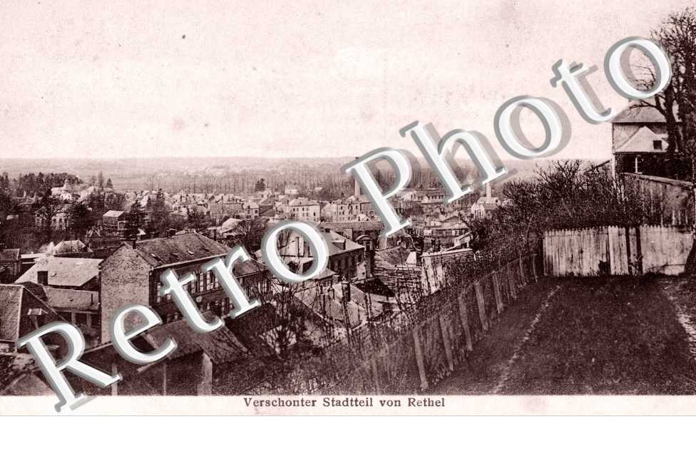 Verschonter Stadtteil von Rethel