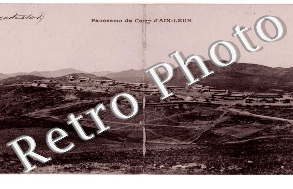 panorama du camp d'Ain-Leuh