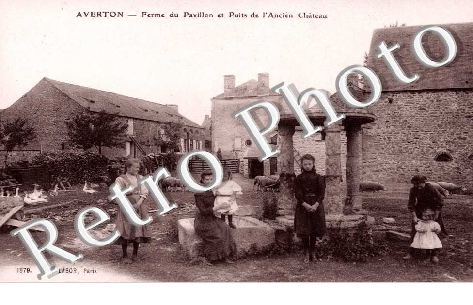 ferme du pavillon et puits de l'ancien cheau