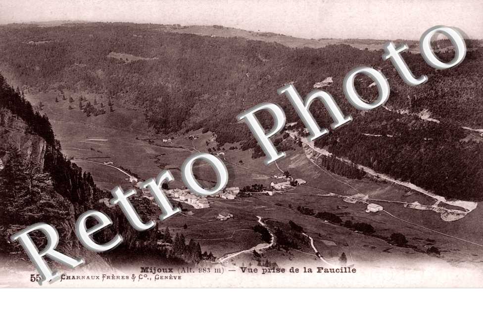 Vue prise de la Faucille