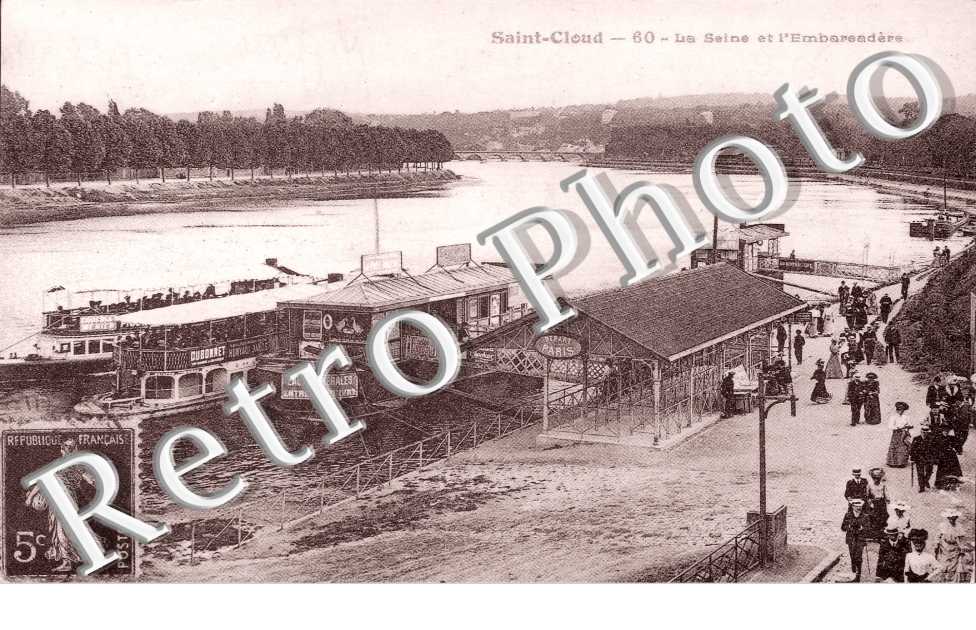 la Seine et l'embarcadere