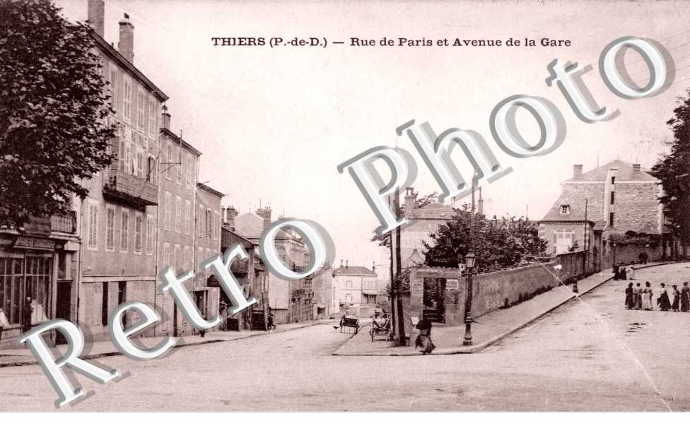 Rue de Paris et Avenue de la Gare