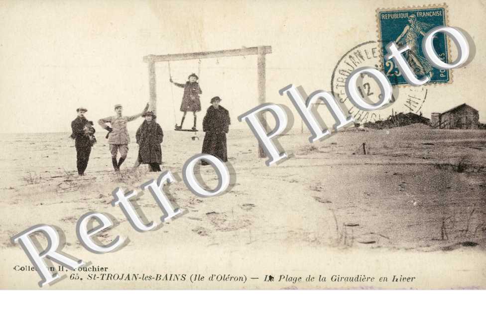 la Plage de la giraudiere en hiver