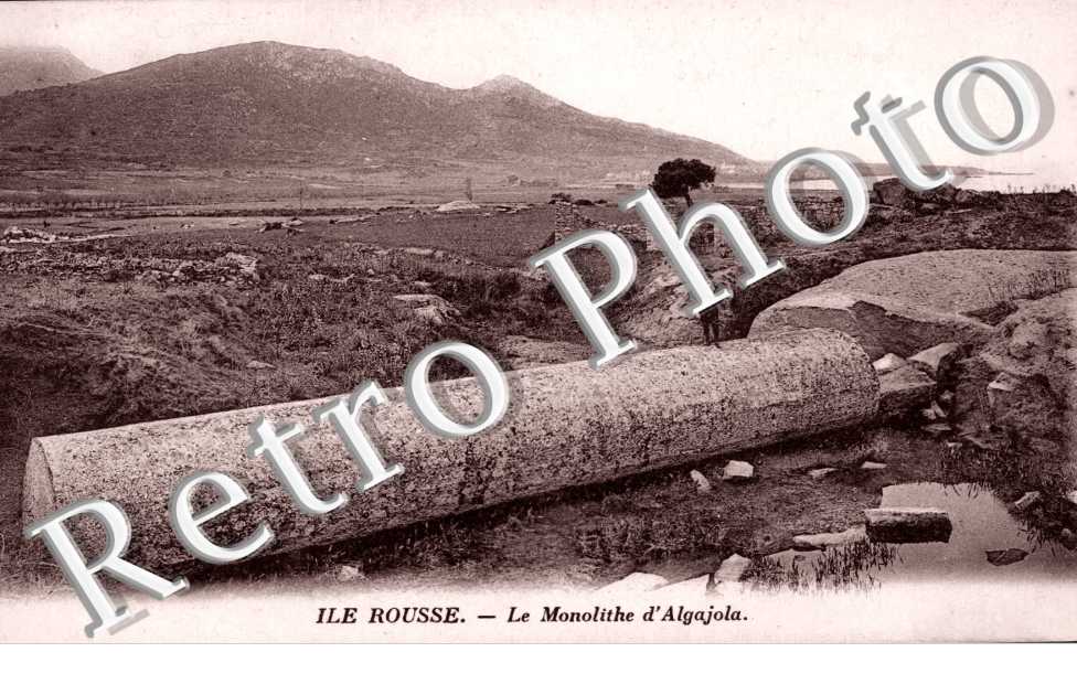 Ile Rousse, le Monolithe