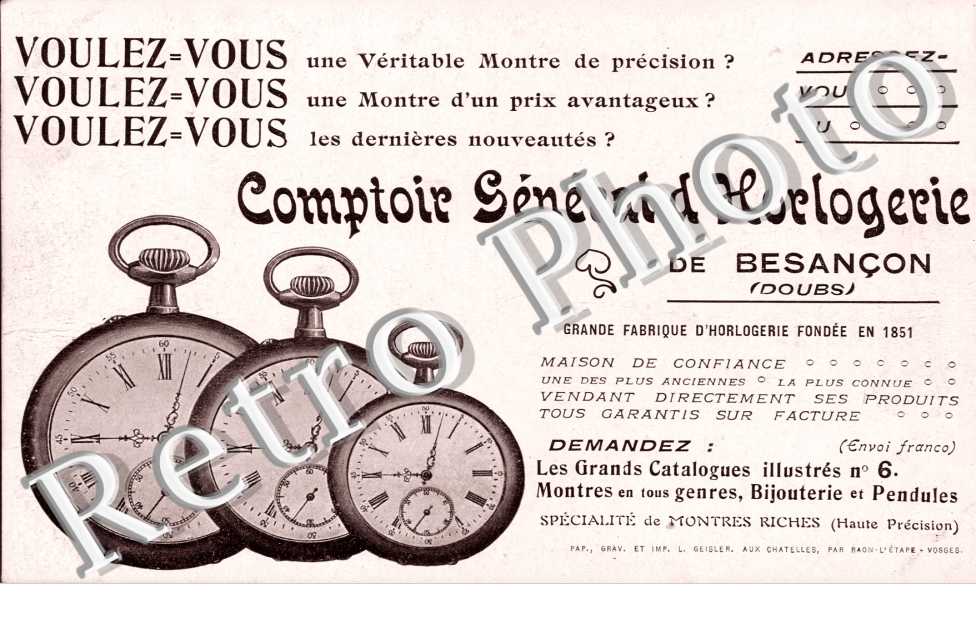 Comptoir general d'horlogerie