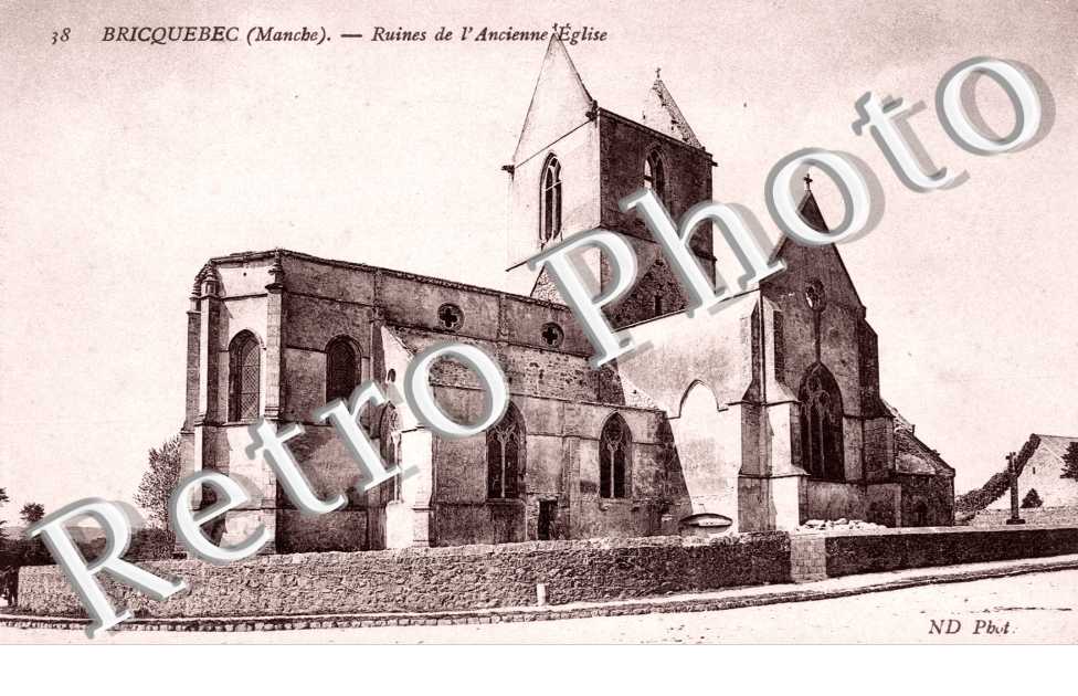 ruines de l'ancienne eglise