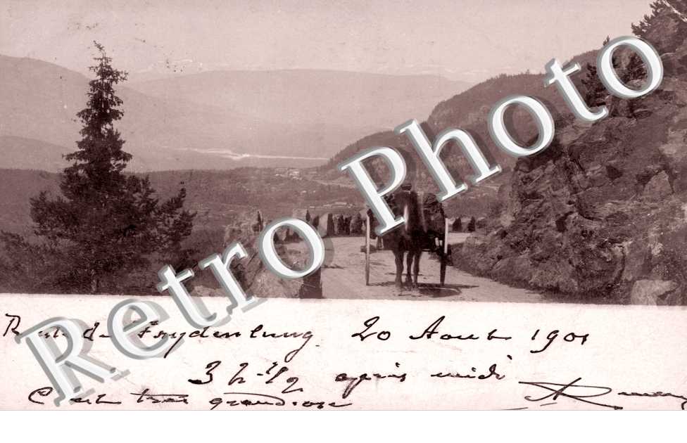 Route de Frydenlung, 20 aout 1901