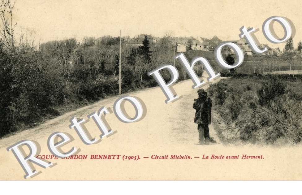 Coupe Gordon Bennett  1905 Circuit Michelin vue generale