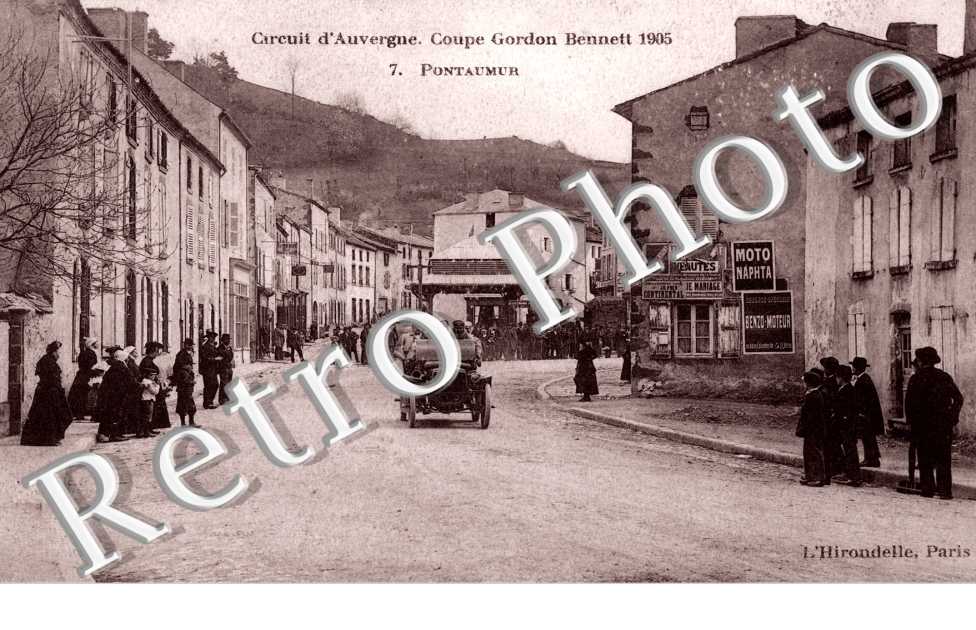 Coupe Gordon Bennett  1905 Circuit Michelin 