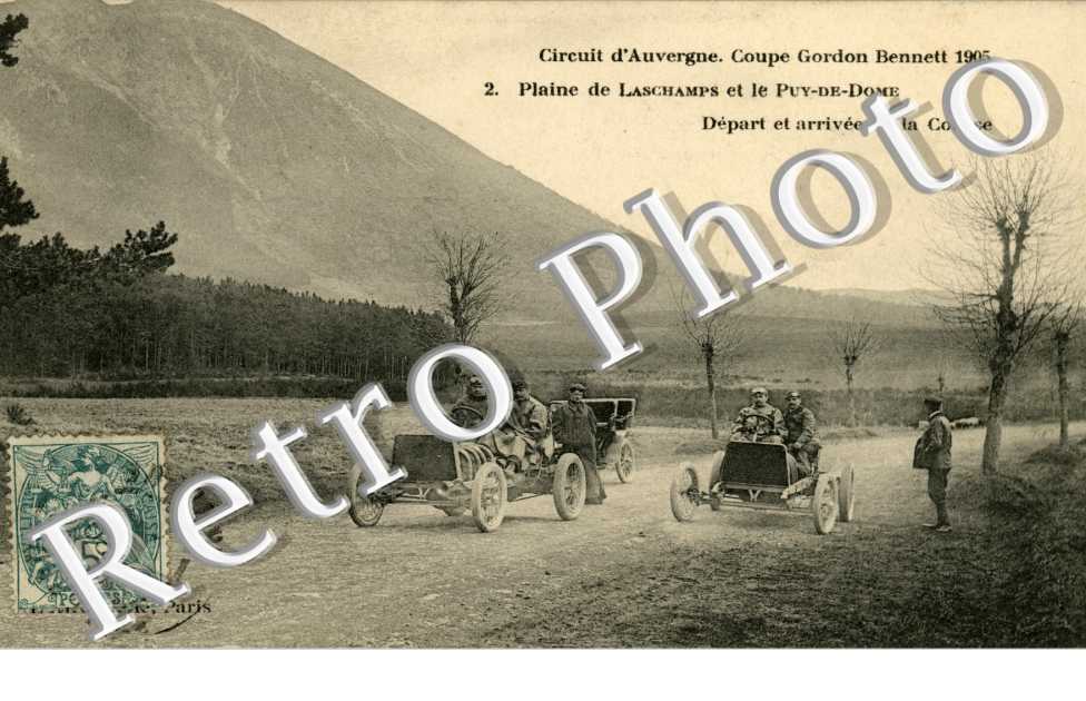 Coupe Gordon Bennett  1905 Circuit Michelin Plaine de Laschamps