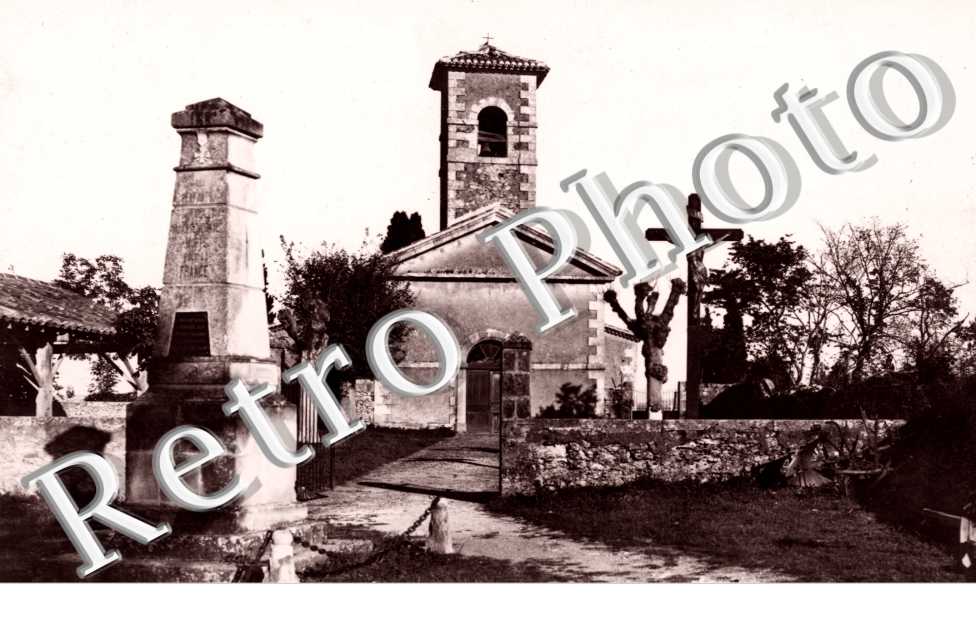l'Eglise, le Monument aux Morts