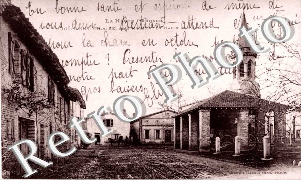 la halle et l'eglise