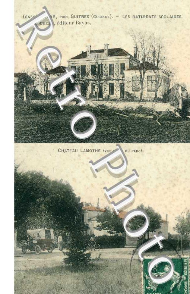 Batiments scolaires et Chateau Lamothe