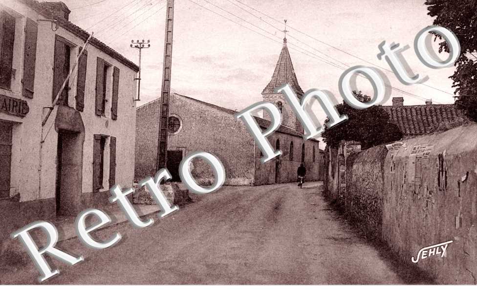 l'Epine  La mairie et l'eglise