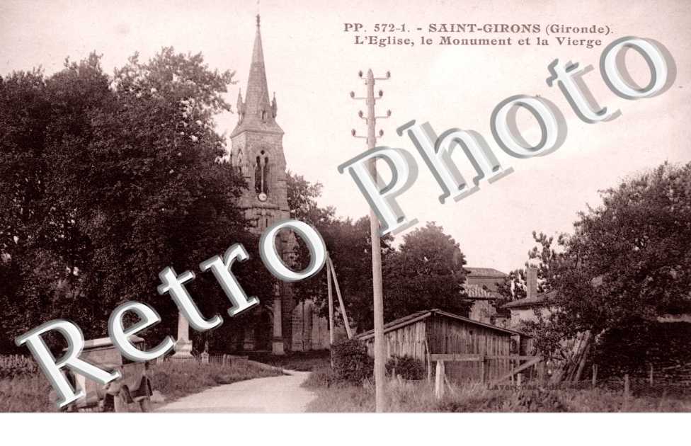 l'eglise le monument et la vierge