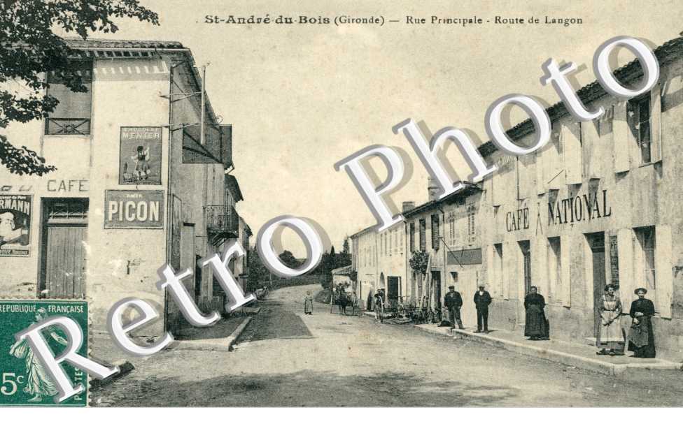 rue principale  route de Langon