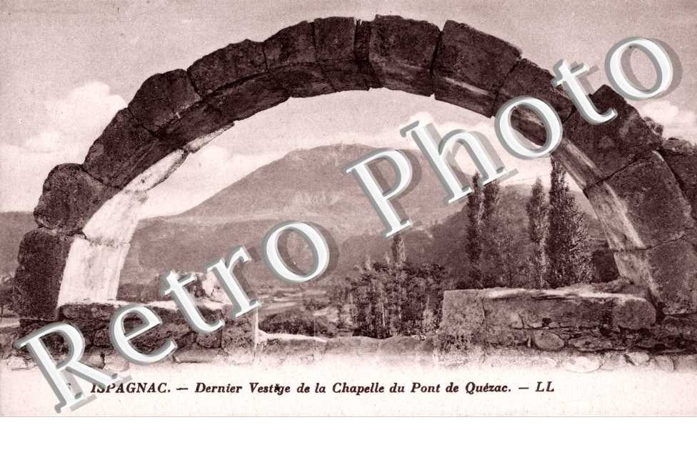 Dernier vestige de la chapelle du pont de Quezac