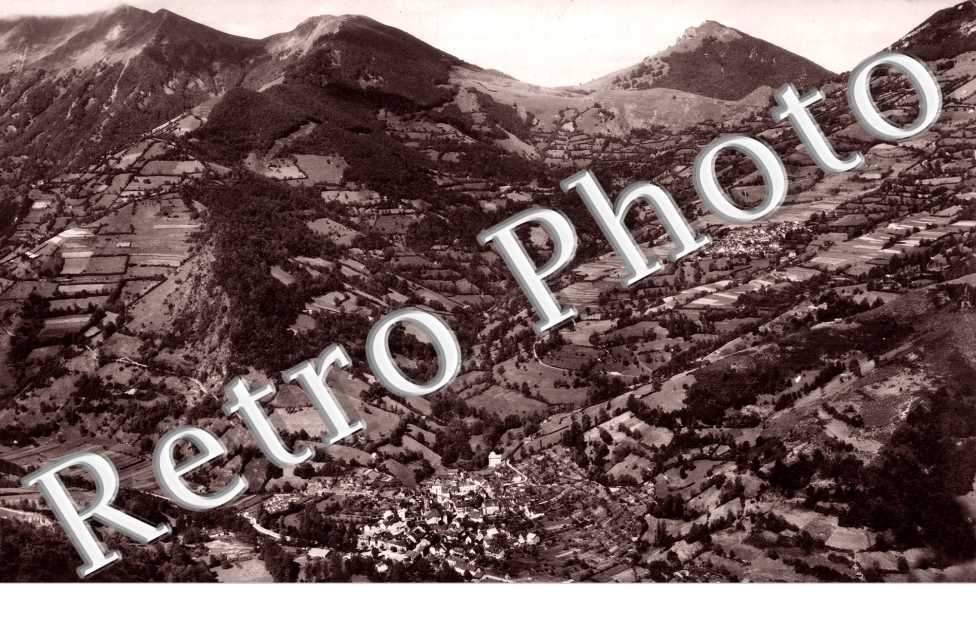 SENTEIN  ANTRAS  Col de Nede, Vue aerienneannees 60