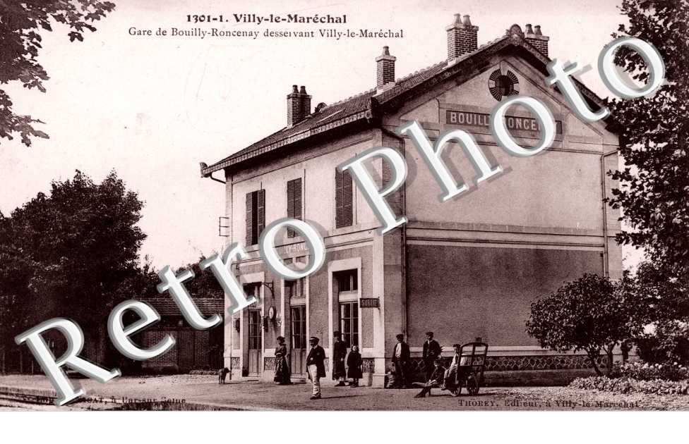 la gare de Bouilly Roncenay