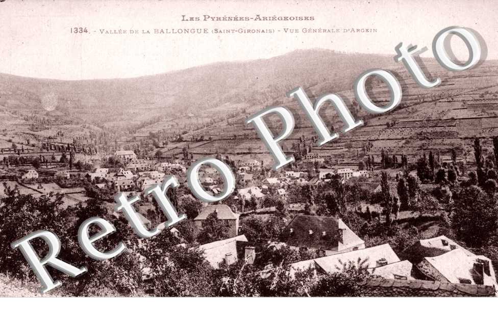 Vallee de la Ballongue, Vue Generale d'Argein