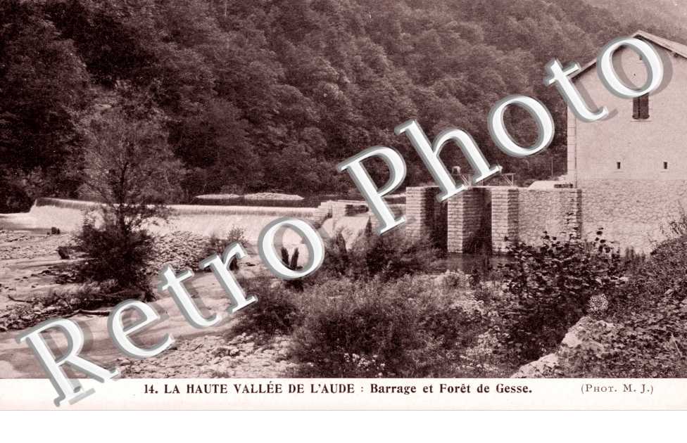 Barrage et forêt de Gesse