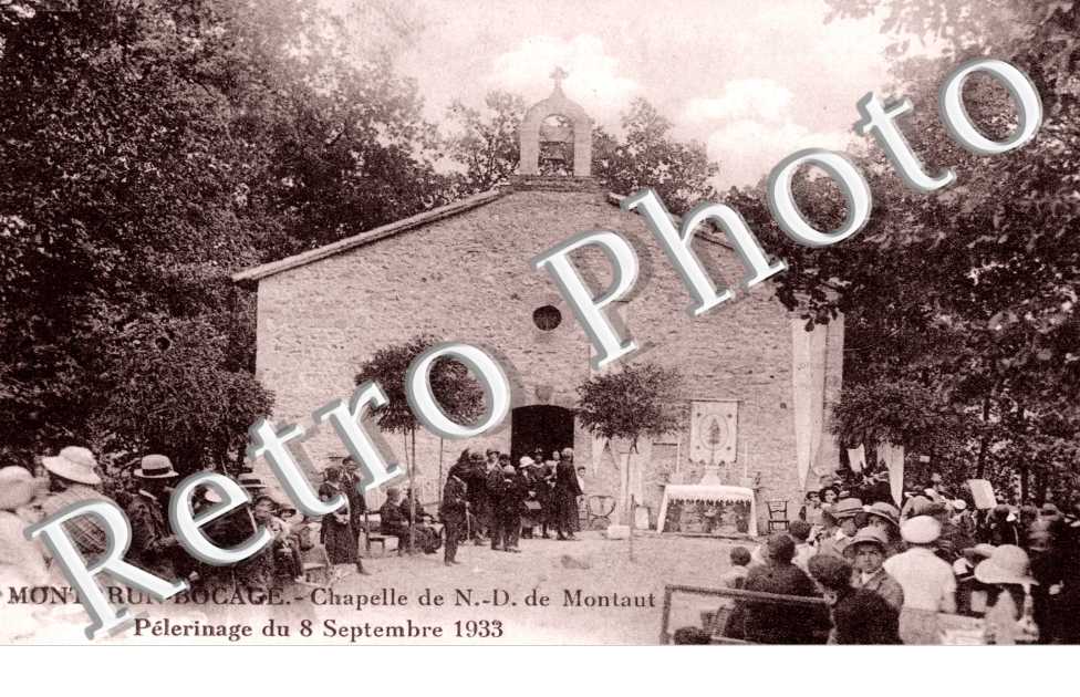 chapelle de N.D. de Montaut. Pélerinage du 8 septembre 1933.
