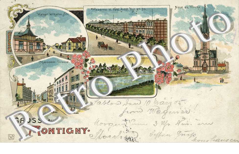  Chausseen strasse Kaiser Wilhelm strasse  Villa Vaguiniere Kaserne