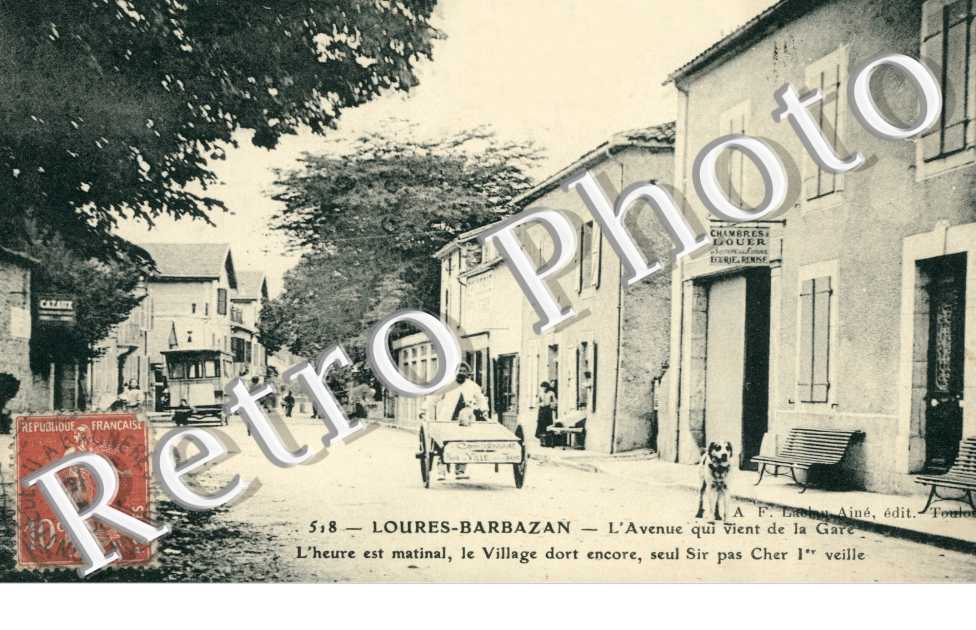 l'avenue qui vient de la gare
