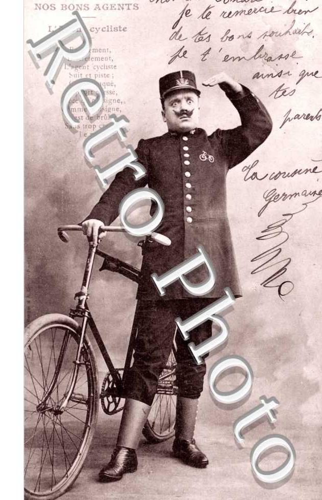 l'agent cycliste