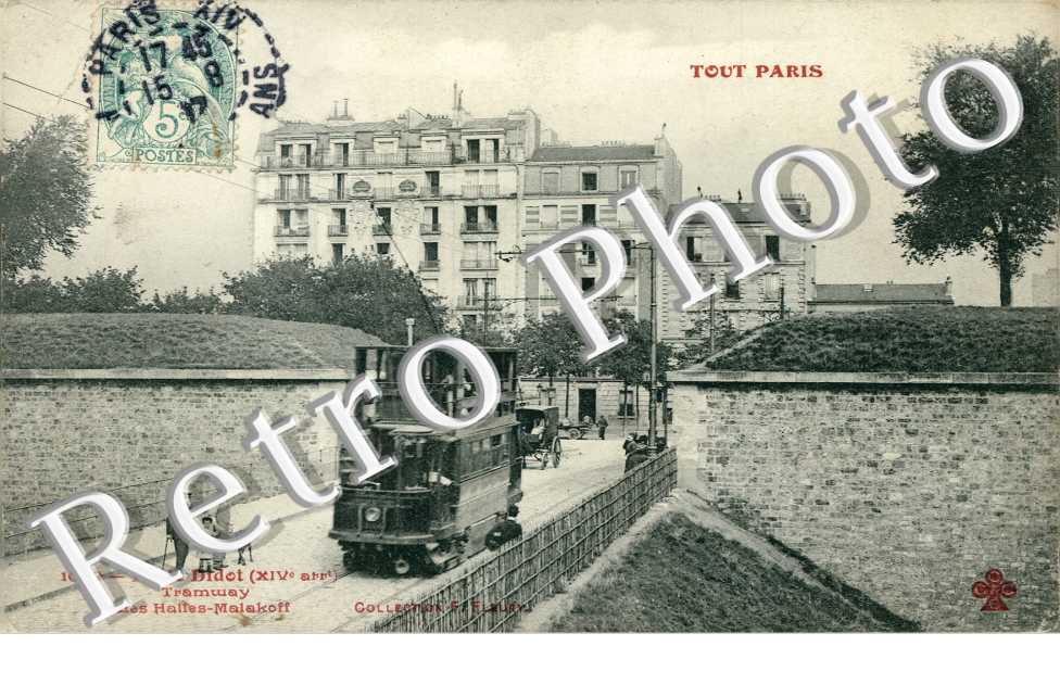 Tramway Les Halles Malafoff  Porte Didot