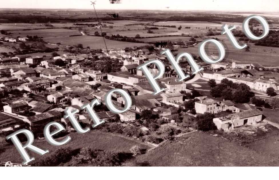 vue aerienne  -annees 50