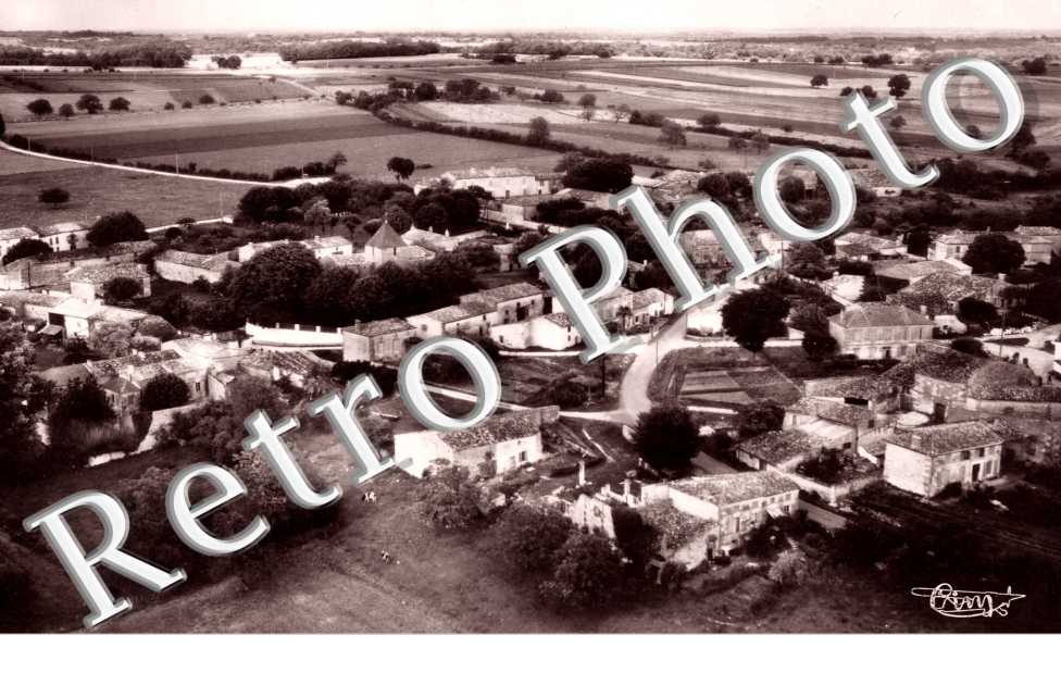 vue aerienne  -annees 50