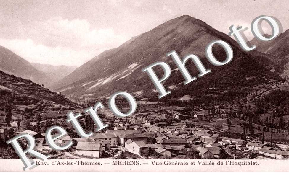 Vue generale et Vallee de l'Hospitalet