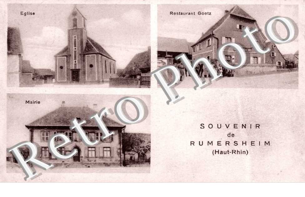eglise - Restaurant Goetz - Mairie