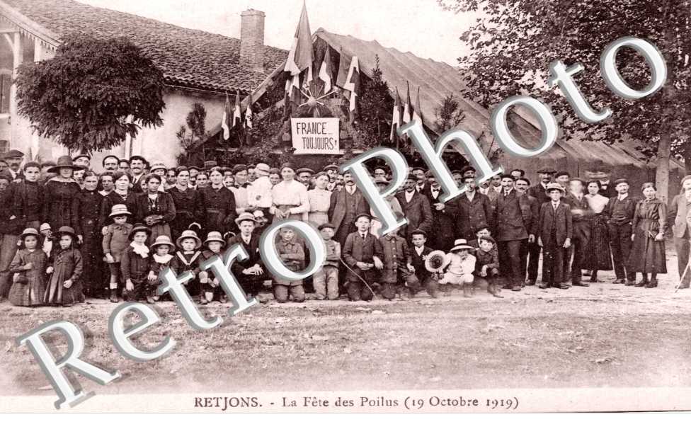 FËTE DES Poilus 19 octobre 1919