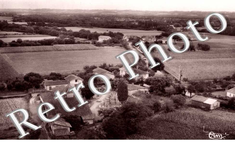 vue aerienne -annees 50