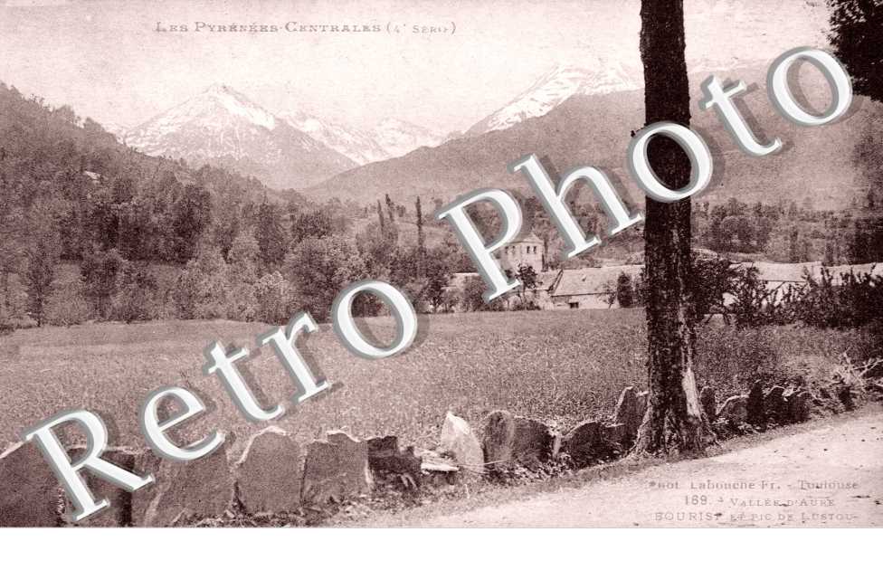 vue generale  et le Pic de Lustou