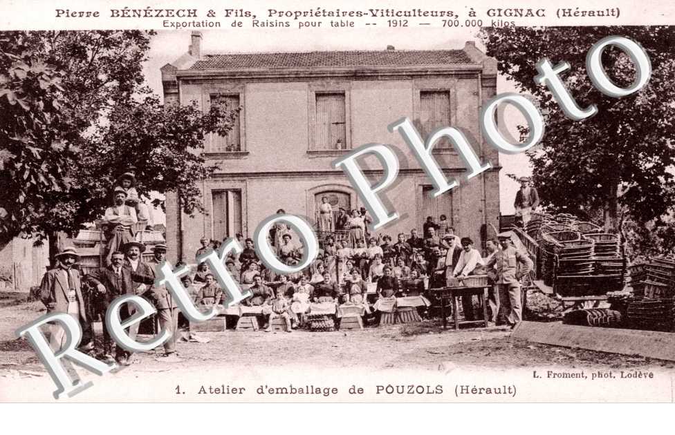 Atelier d'emballage Pierre Benezech & Fils Viticulteurs a Gignac