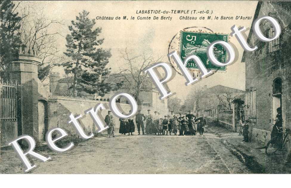 Chateau de M. le Comte de Berty et de M. le Baron d'Ayral