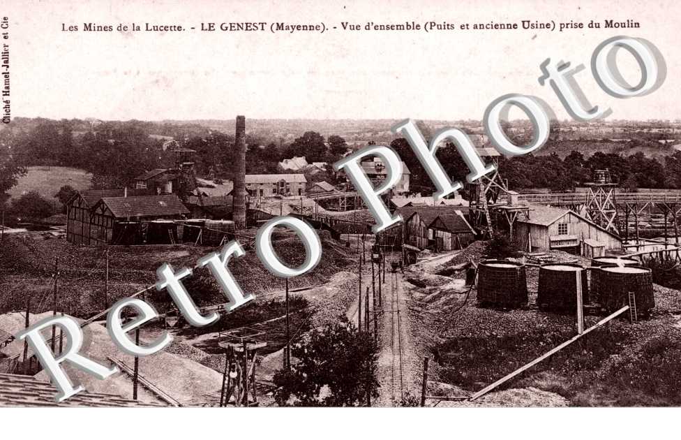 Les Mines de la Lucette  -vue d'ensemble