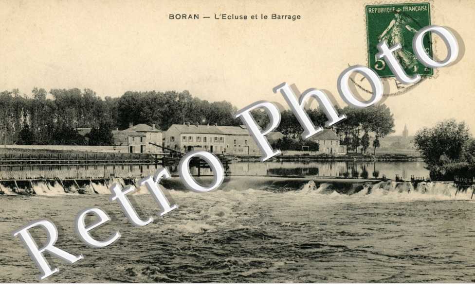 l'ecluse et le barrage
