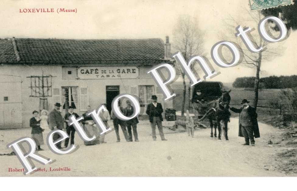 LOXEVILLE cafe de la gare