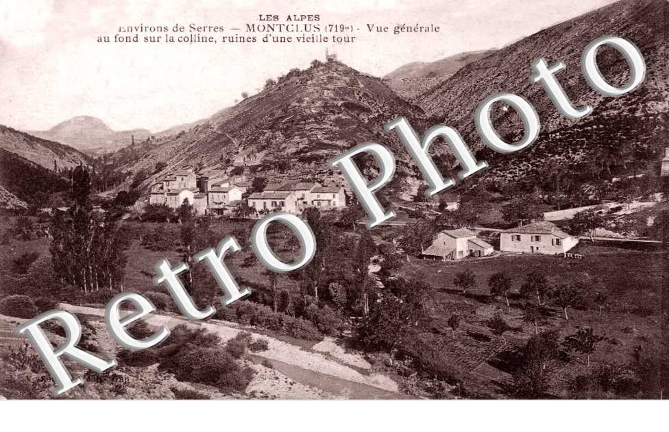 vue generale et ruines de la vieille Tour