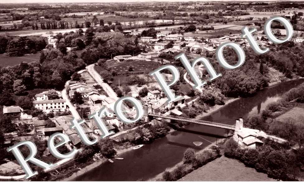 vue generale aerienne - annees 60 -